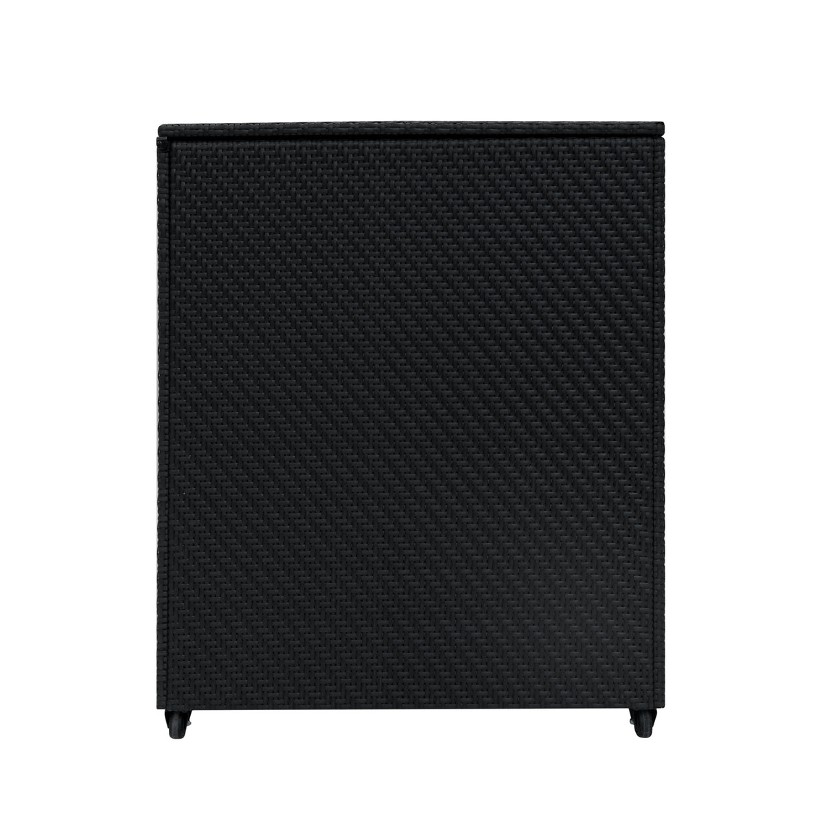 Rattan Storage Box 996L - Black - Like New