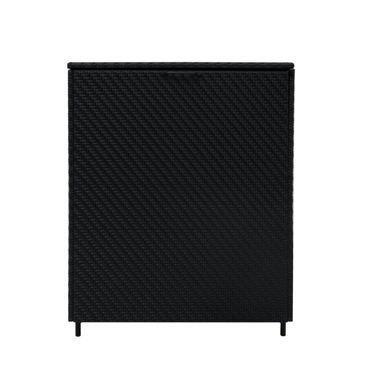 Rattan Storage Box 996L - Black - Like New
