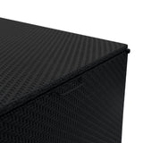 Rattan Storage Box 996L - Black - Like New