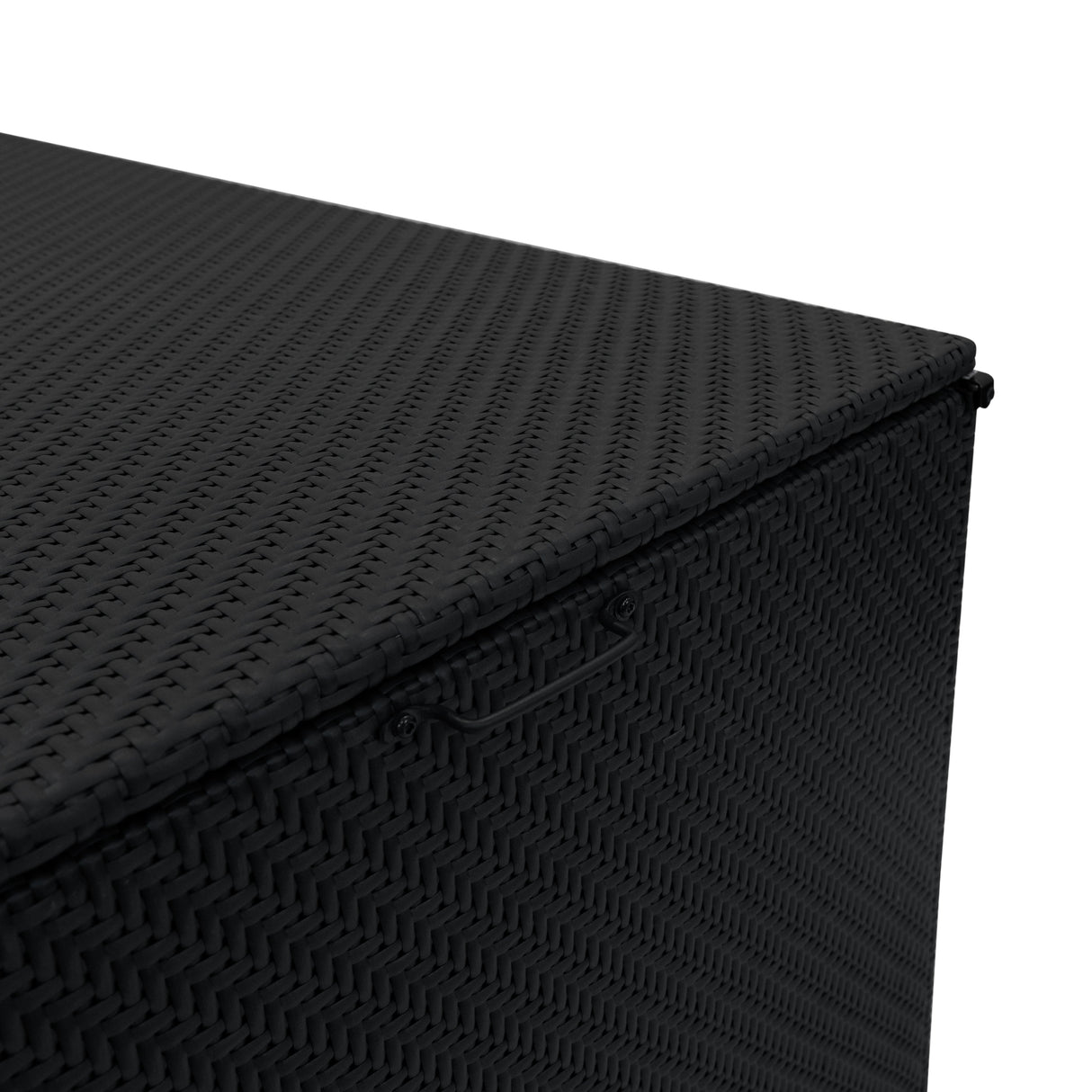 Rattan Storage Box 996L - Black - Used - Acceptable