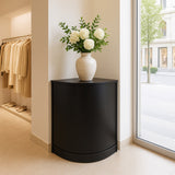 Retail Shop Corner Counter CM60 - Black - Like New