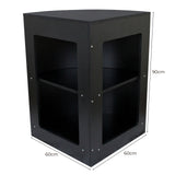 Retail Shop Corner Counter CM60 - Black - Used - Acceptable