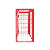 Red Gas Bottle Collapsible Mesh Cage - 92cm x 110cm x 50cm - Used - Very Good