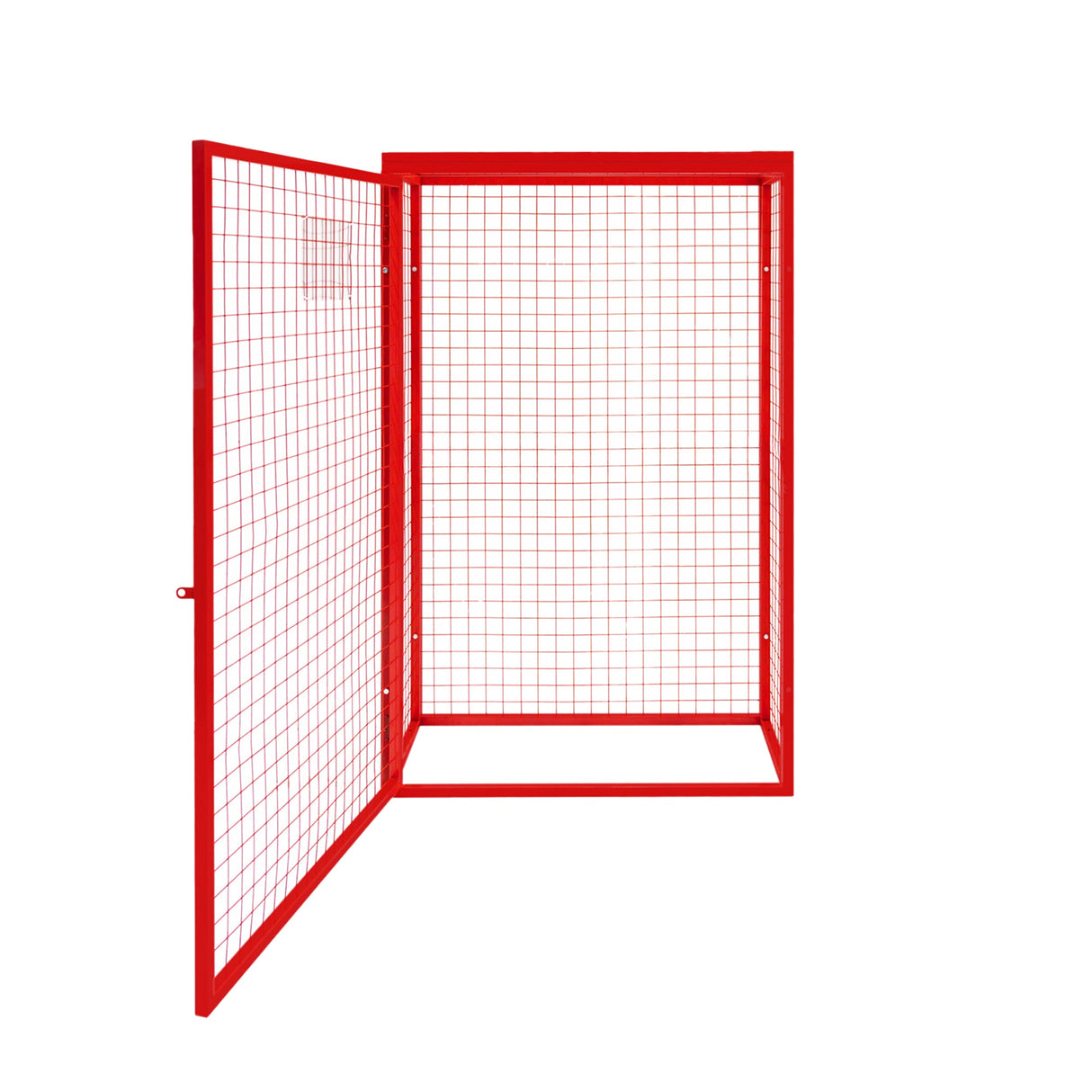 Red Gas Bottle Collapsible Mesh Cage – 181cm x 116cm x 57cm - Used - Very Good