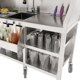 Mobile Cocktail Bar Station - Used - Good