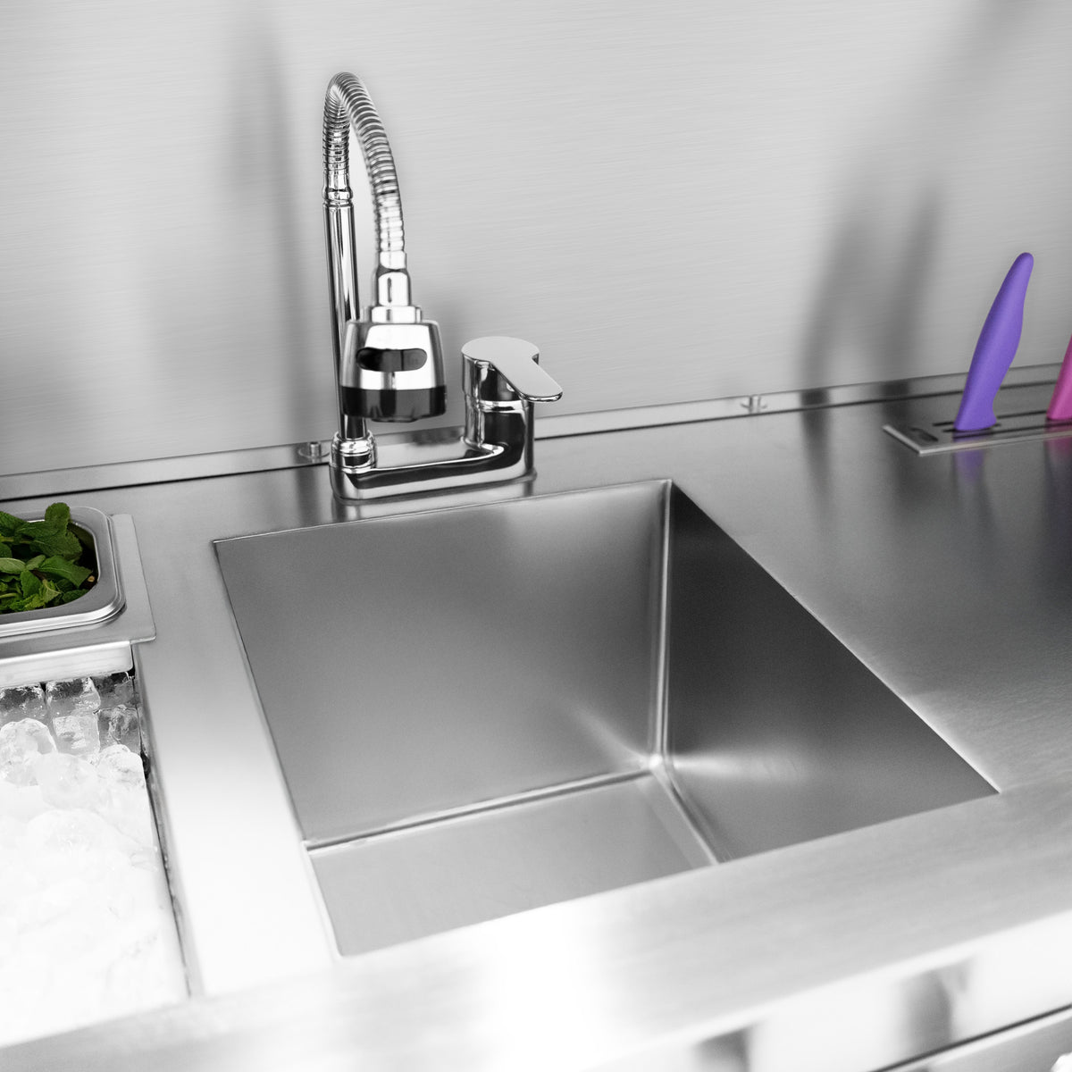 Mobile Cocktail Bar Station - Used - Acceptable
