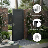 Composite Panel Gate - Grey - Used - Very Good