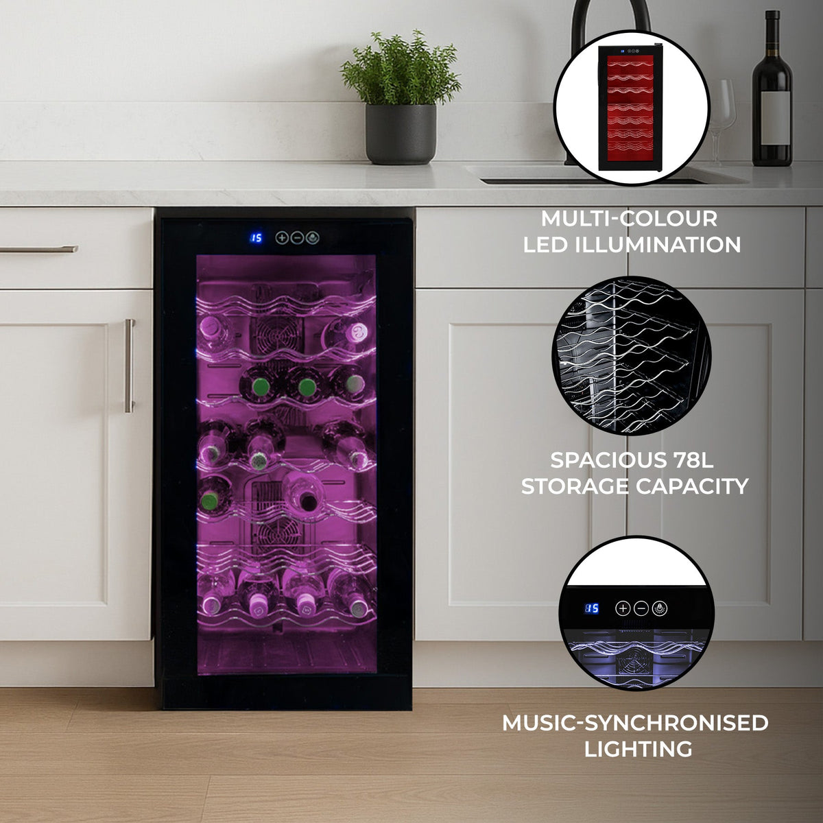 Oriva LED Wine Cooler - Used - Very Good