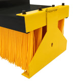 Forklift Sweeper Brush With Stands - Like New