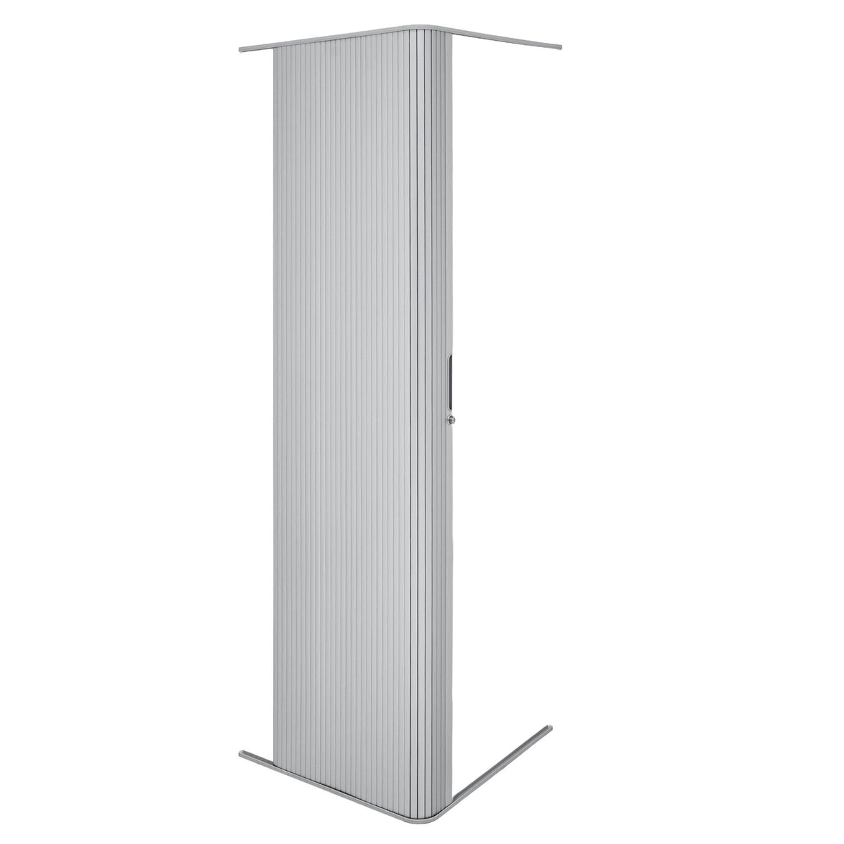 Tambour Shower Door – Silver - Like New