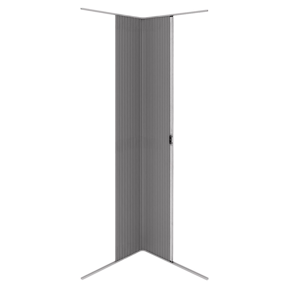 Tambour Shower Door – Silver - Like New