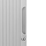 Tambour Shower Door – Silver - Like New