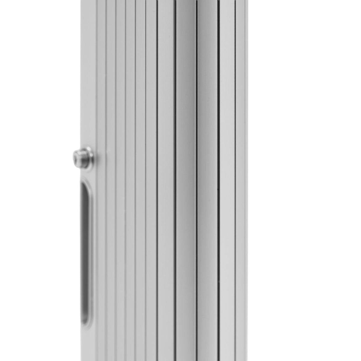 Tambour Shower Door – Silver - Like New