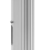 Tambour Shower Door – Silver - Like New