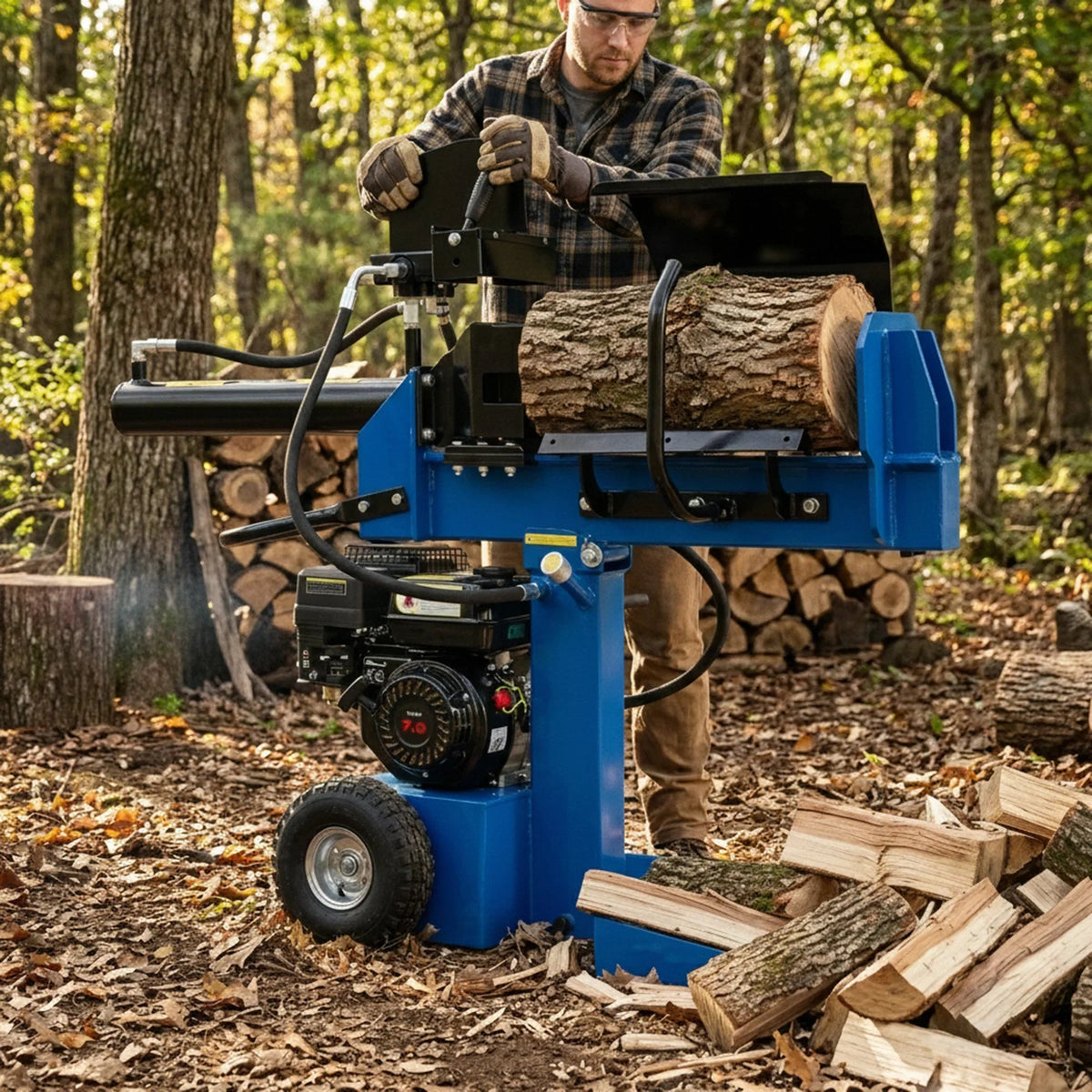 15T Log Splitter - Like New