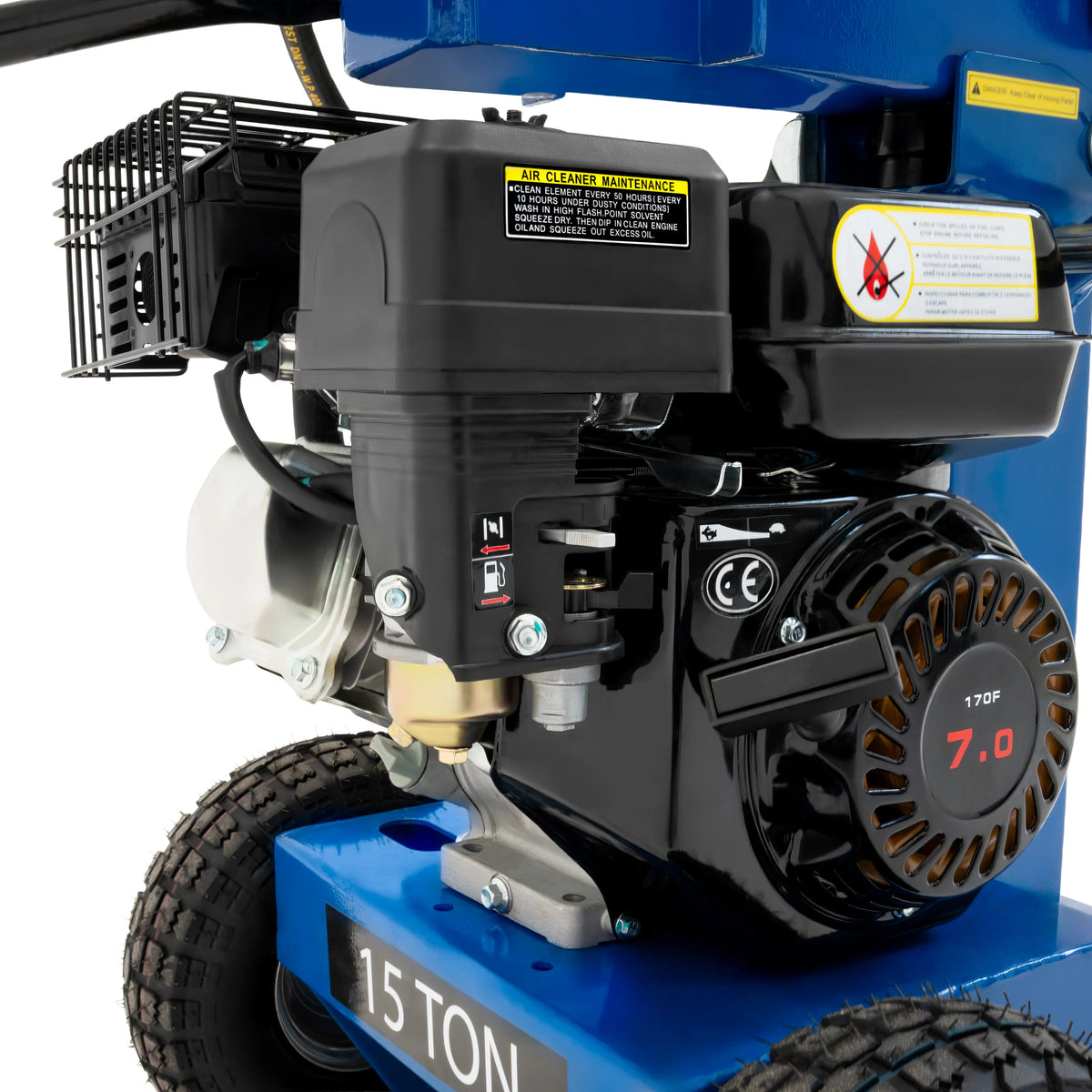 15T Log Splitter - Like New