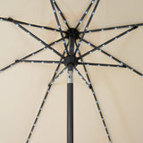 LED Tilt Parasol 2.7m – Cream - Used - Very Good