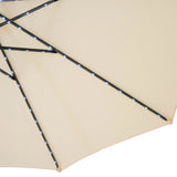 LED Tilt Parasol 2.7m – Cream - Like New