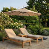 Cantilever Parasol 3m – Beige - Like New