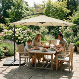 Cantilever Parasol 3m – Cream - Used - Acceptable