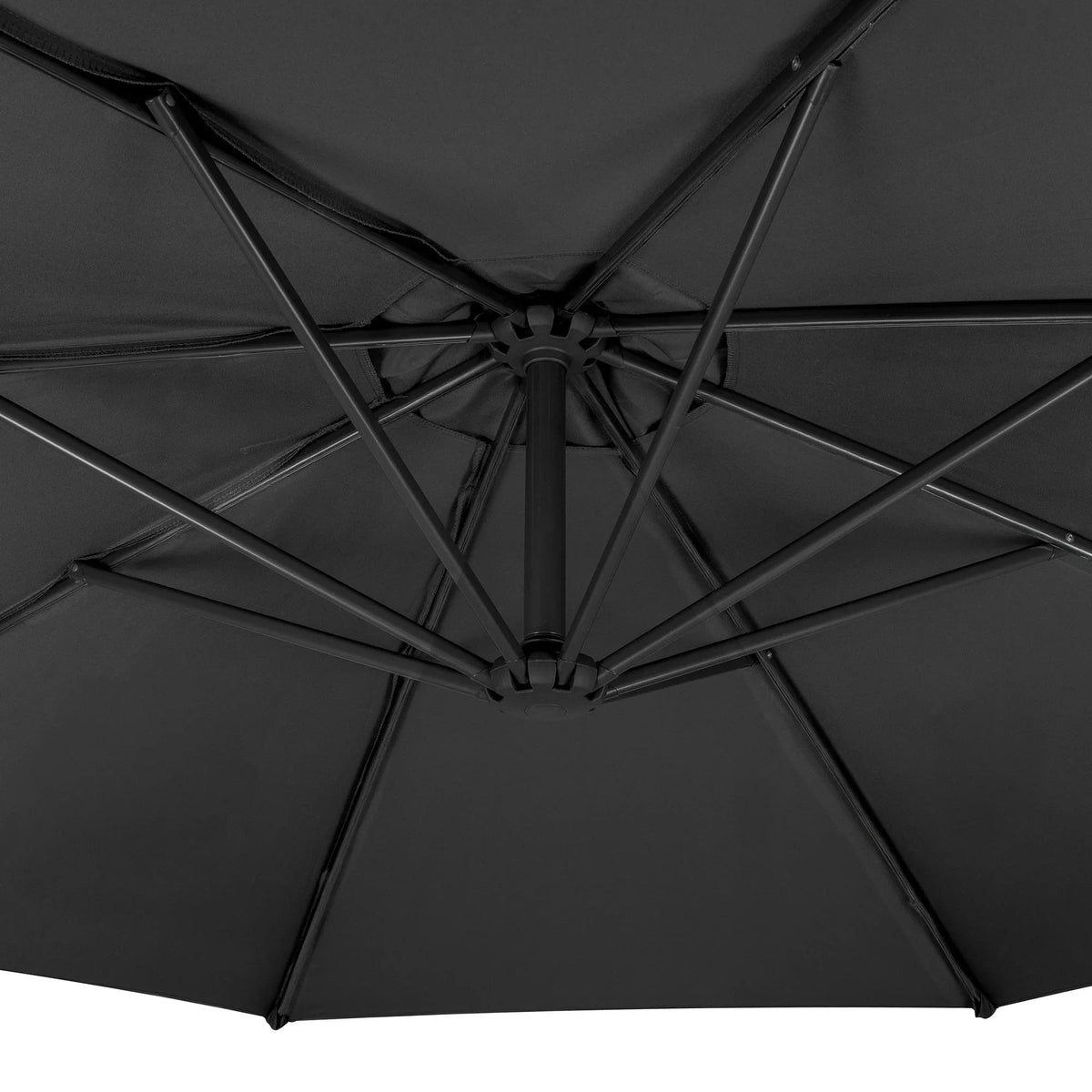 Cantilever Parasol 3m – Grey - Used - Acceptable