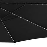 LED Cantilever Parasol 3m – Black - Used - Good