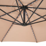 LED Cantilever Parasol 3m – Beige - Used - Good