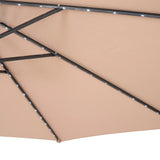 LED Cantilever Parasol 3m – Beige - Used - Very Good