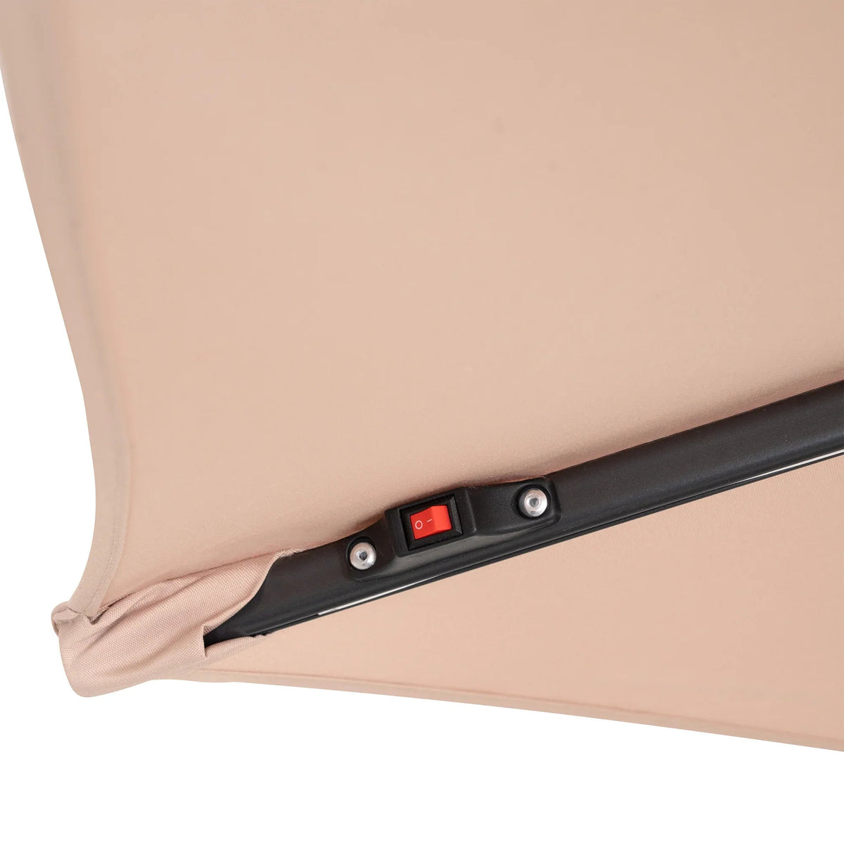 LED Cantilever Parasol 3m – Beige - Used - Acceptable