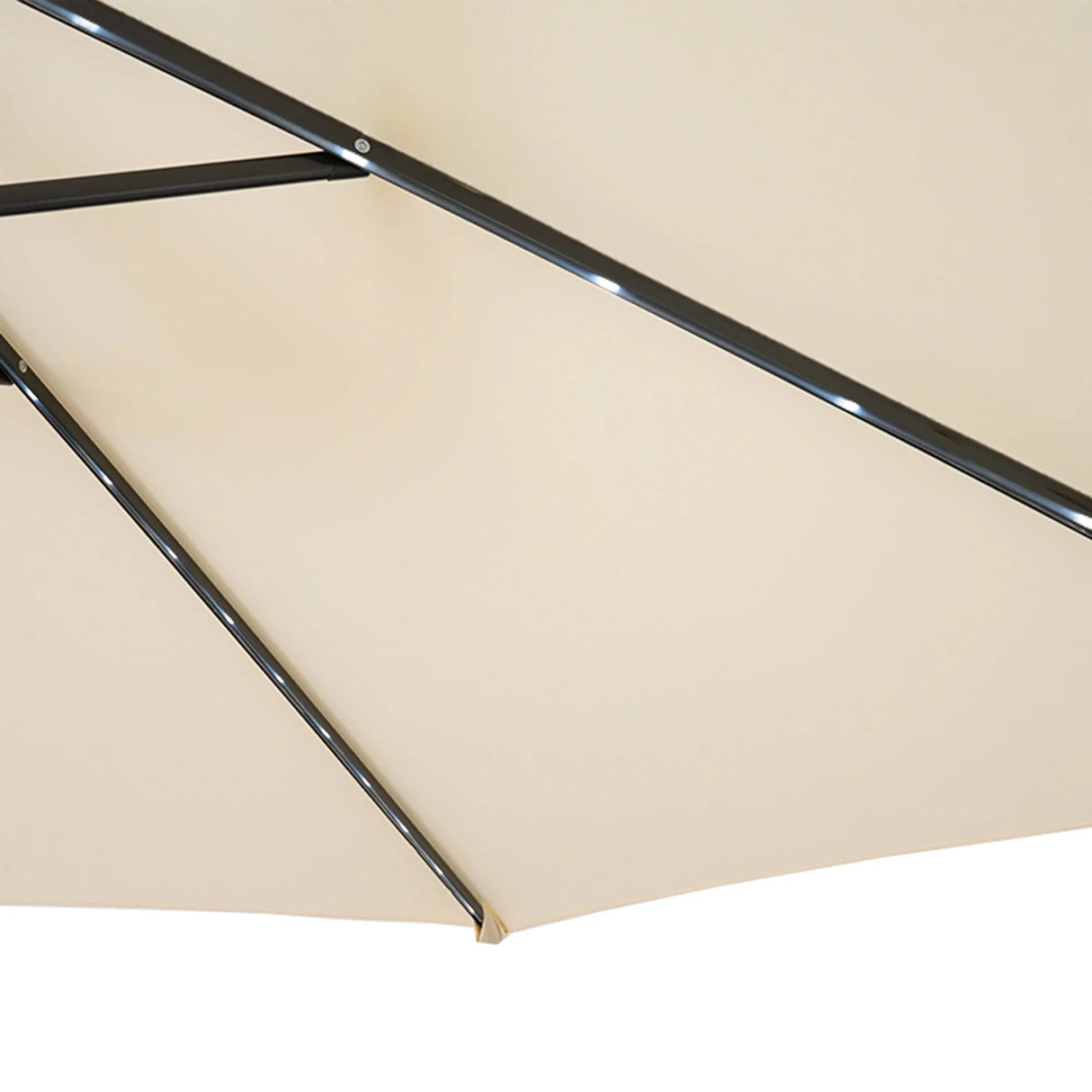 LED Cantilever Parasol 3m – Cream - Used - Very Good
