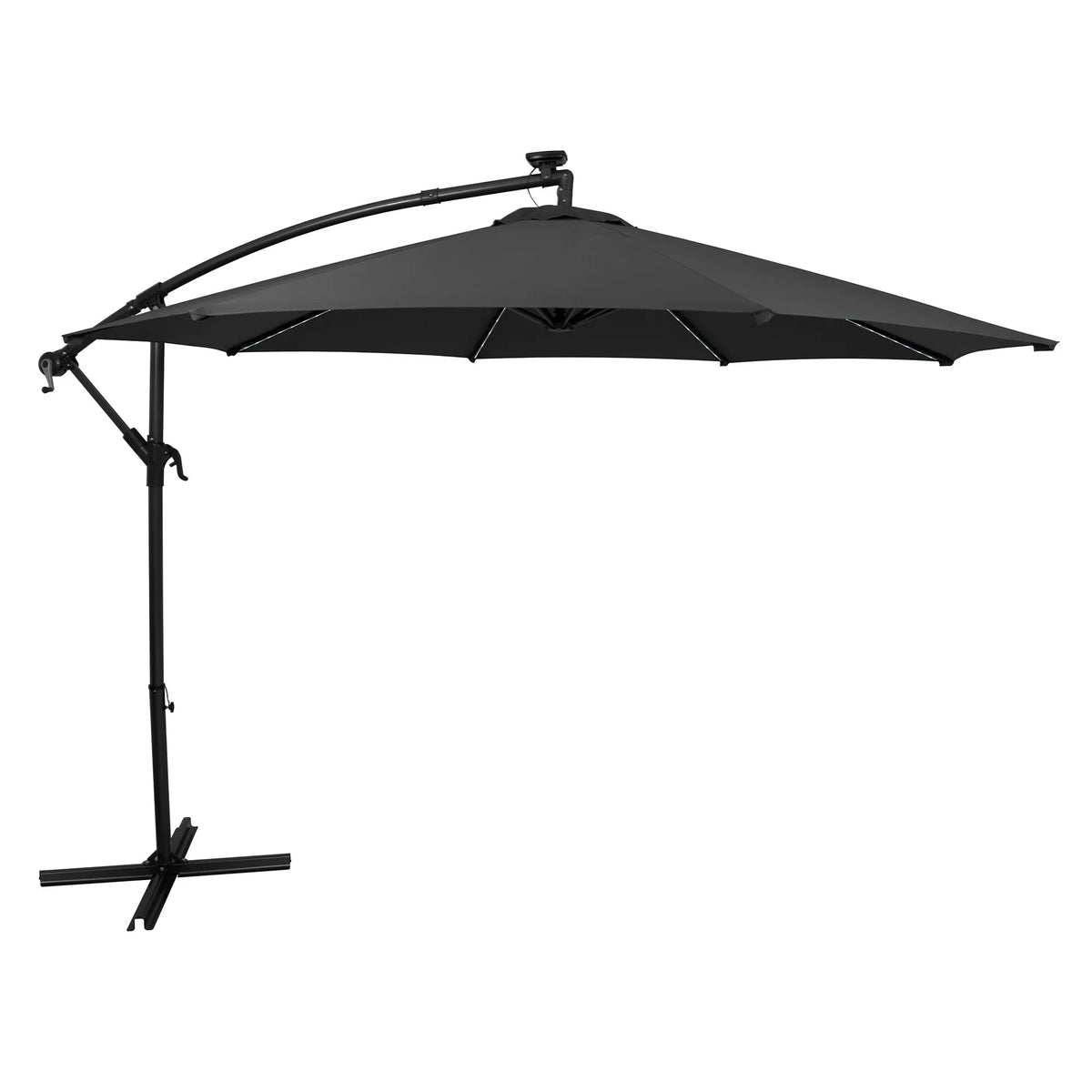 LED Cantilever Parasol 3m – Grey - Used - Very Good