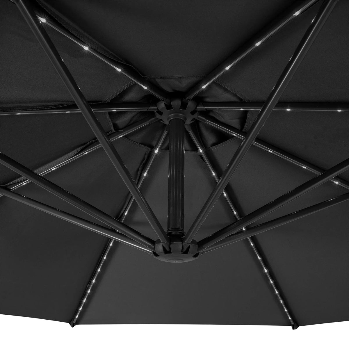 LED Cantilever Parasol 3m – Grey - Used - Good