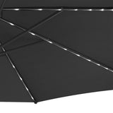 LED Cantilever Parasol 3m – Grey - Used - Very Good