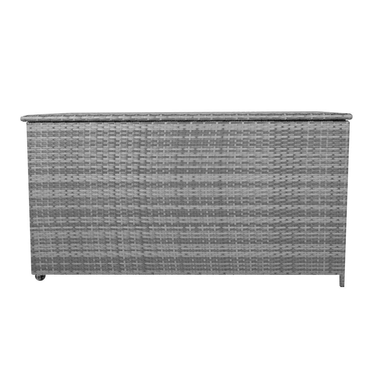 Rattan Cushion Storage Box 700L - Grey - Like New