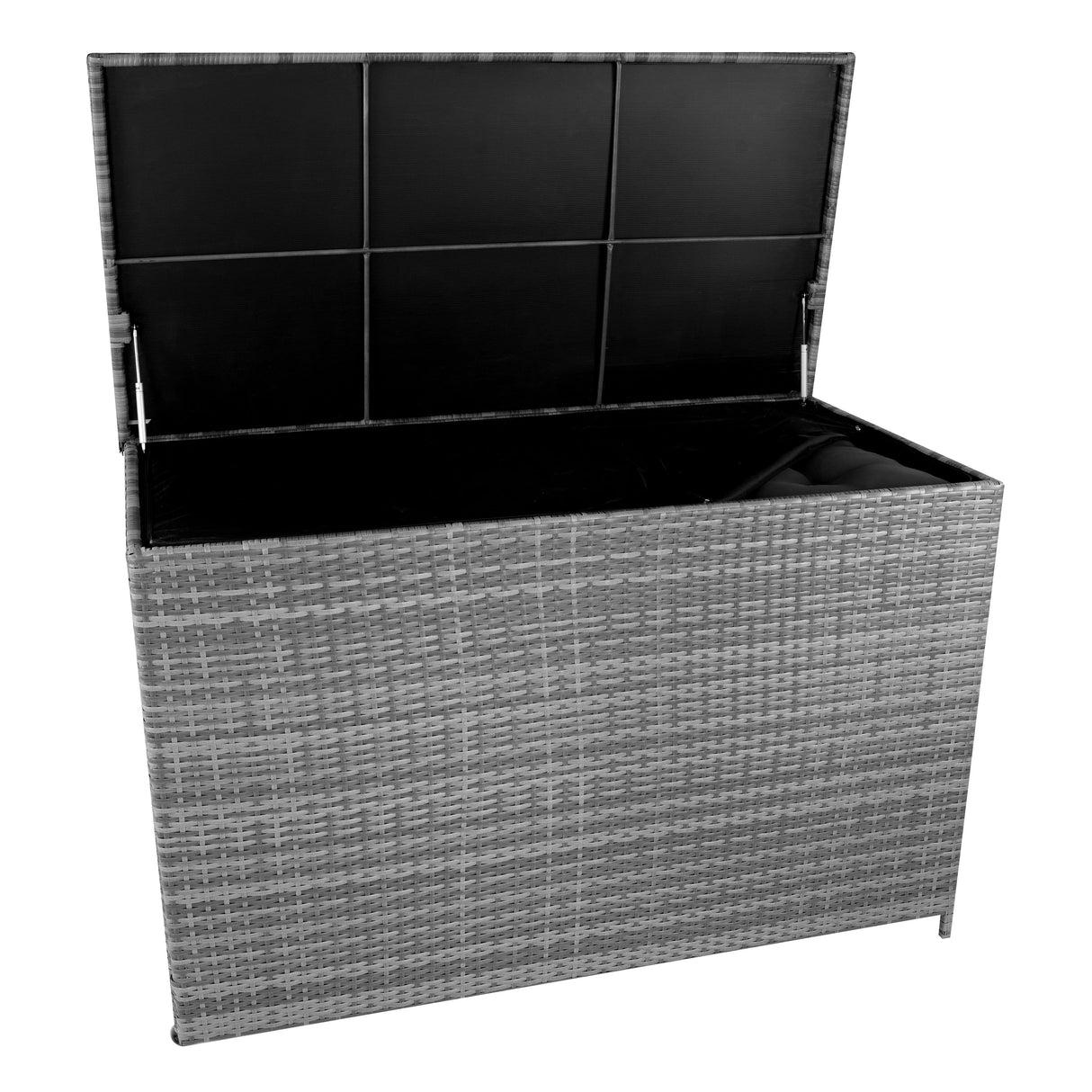 Rattan Cushion Storage Box 996L - Grey - Used - Very Good