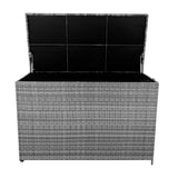 Rattan Cushion Storage Box 996L - Grey - Like New