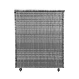 Rattan Cushion Storage Box 996L - Grey - Used - Very Good