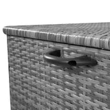 Rattan Cushion Storage Box 996L - Grey - Like New