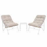 3 Piece Bistro Set - Cream - Used - Good