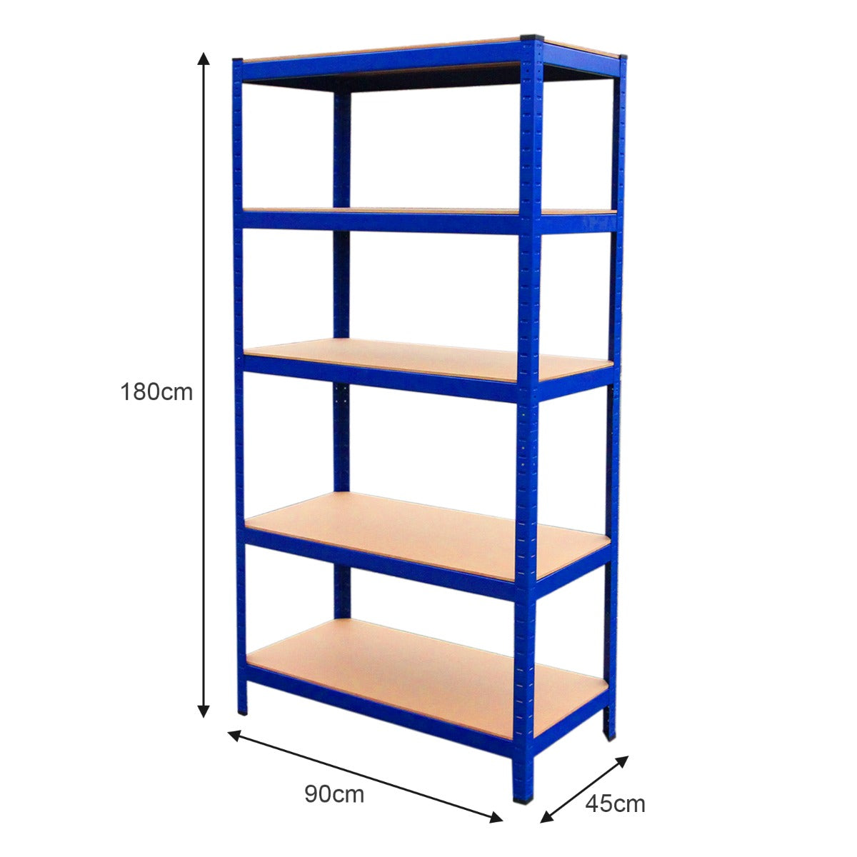 T-RAX Blue Racking Unit 90cm x 45cm x 182.5cm - Used - Very Good
