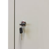 Metal Storage Lockers - Three Doors, Grey - Used - Very Good