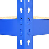2 x T-RAX Blue Metal Racking Units 75cm x 150cm x 30cm - Used - Good