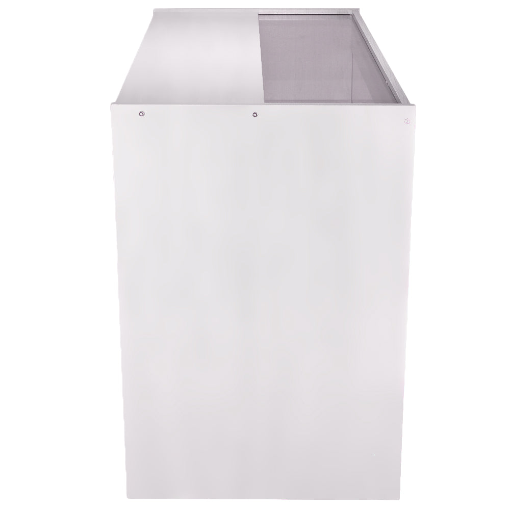 K1200 Retail Product Display Cabinet - Brilliant White - Used - Good