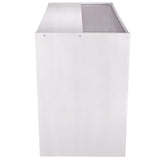 K1200 Retail Product Display Cabinet - Brilliant White - Used - Acceptable