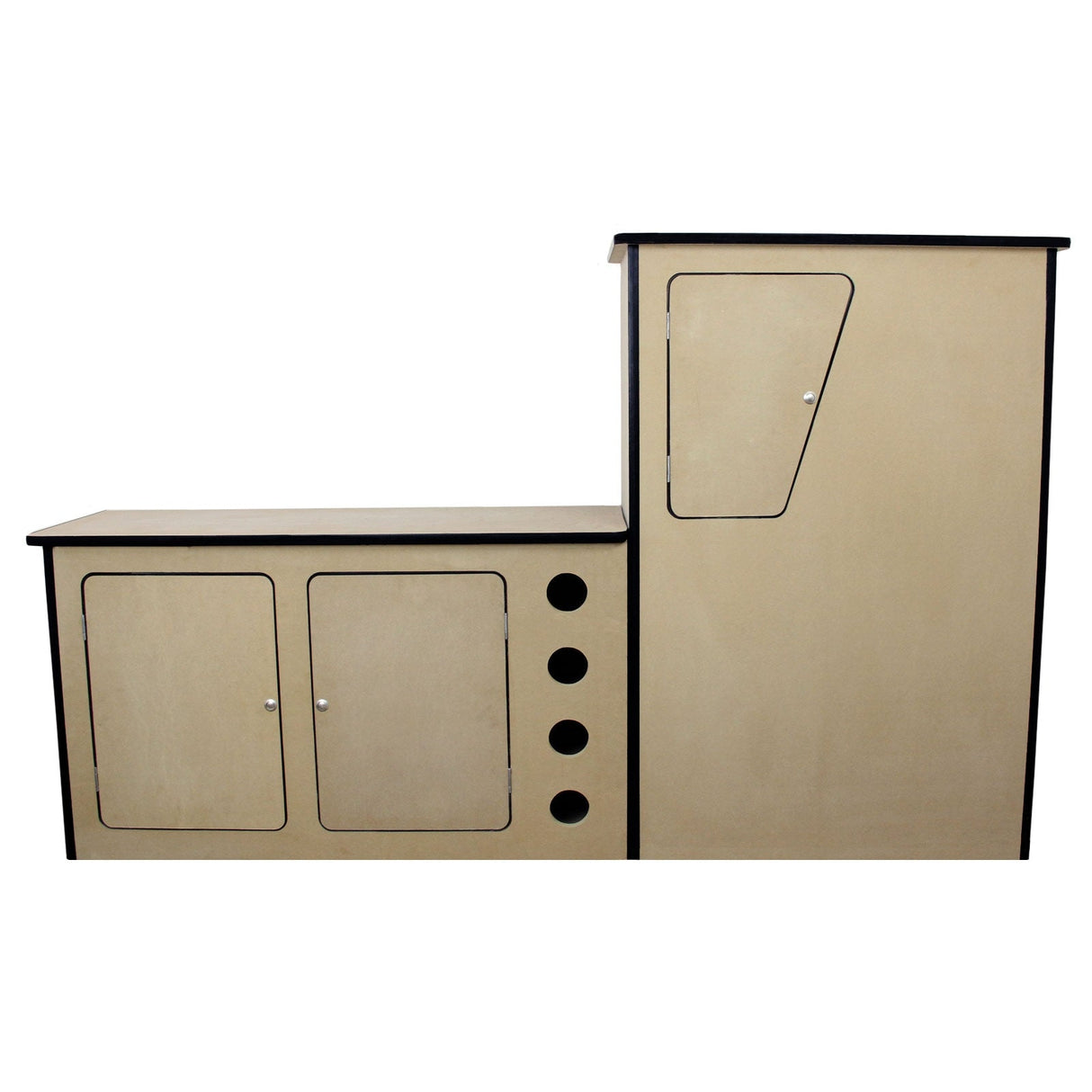11sqm Black Van Lining & Glue With Camper Kitchen - Used - Very Good