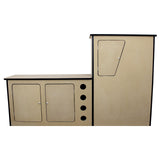 11sqm Black Van Lining & Glue With Camper Kitchen - Used - Very Good