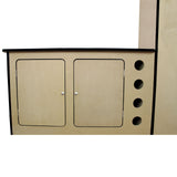MDF Camper Van Kitchen Unit - Used - Acceptable