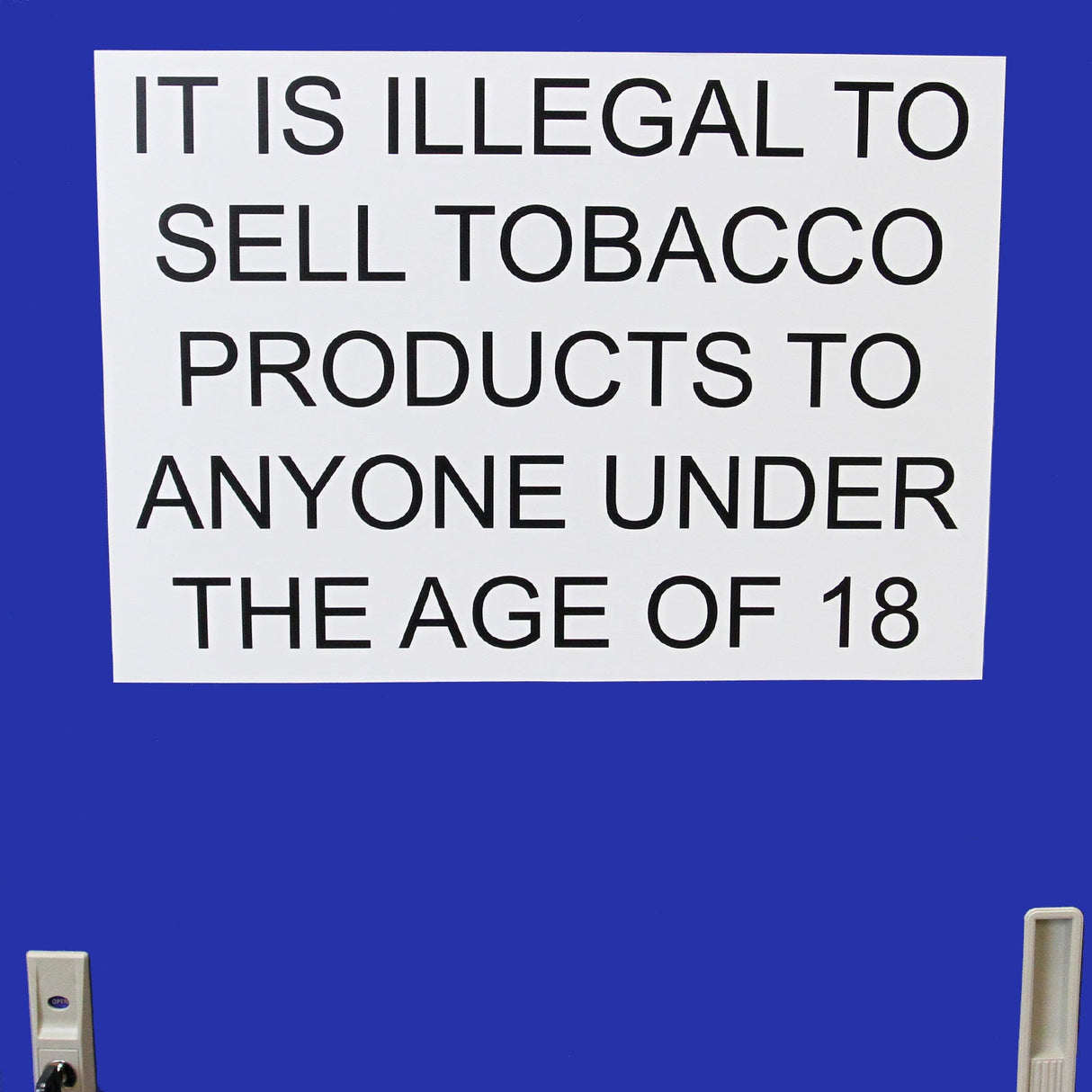 Cigarette Display Cabinet - Used - Acceptable