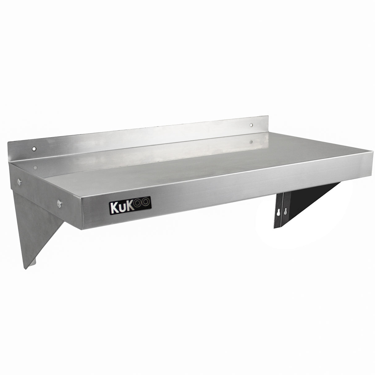 2 x KuKoo Stainless Steel Shelves 900mm x 300mm - Like New