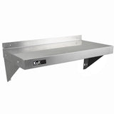 2 x KuKoo Stainless Steel Shelves 900mm x 300mm - Like New